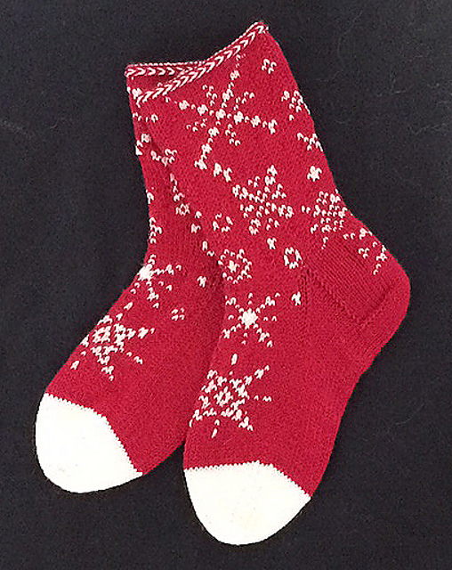 Snowflake Socks