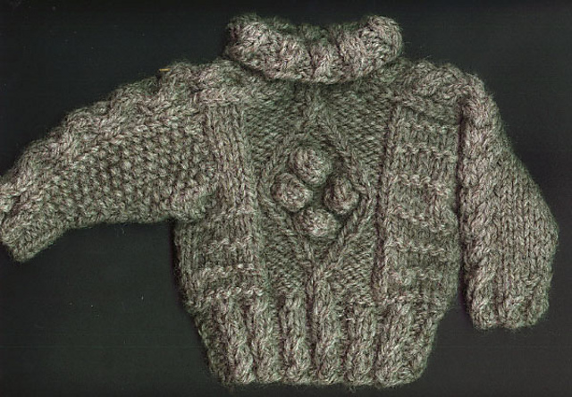 Seamless Aran Mini Sweater