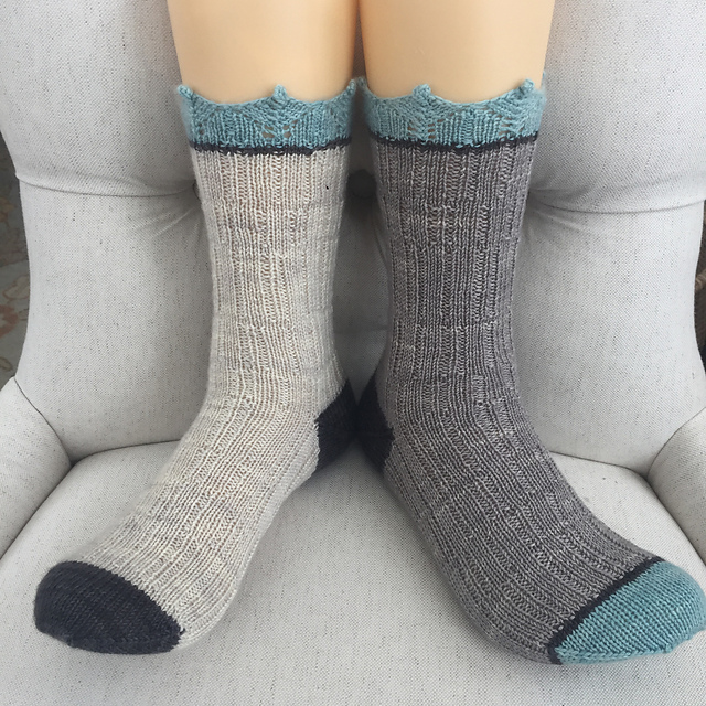Ravelry: Library Socks pattern by Beth Garbo Designs