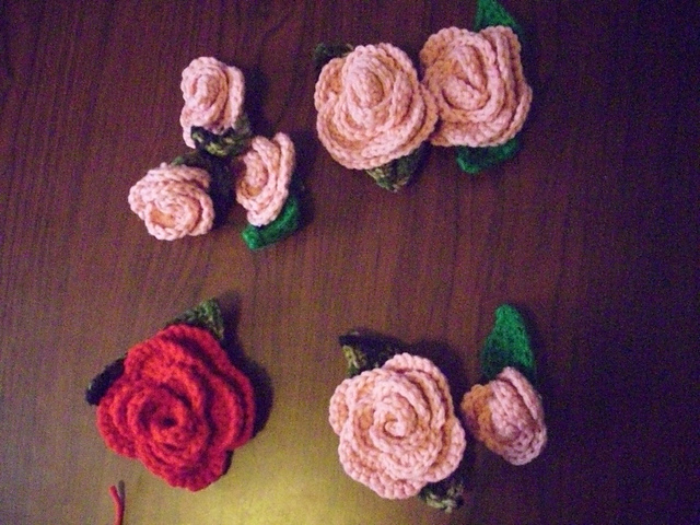 Small and Large Roses