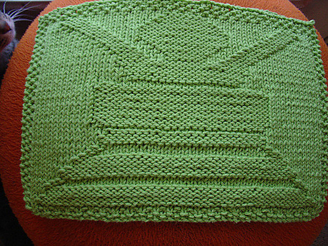 Coaster Rider Dishcloth