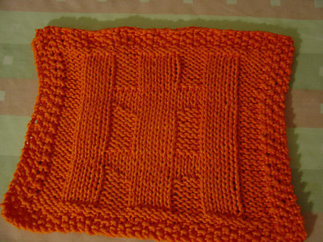 Coaster Track Dishcloth