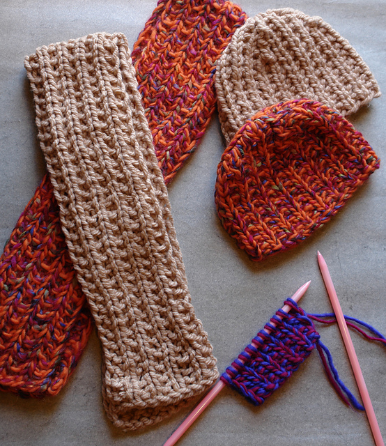 Breaky Rib Cap & Scarf