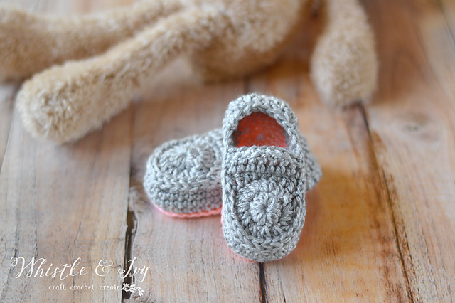 Baby Loafer Booties