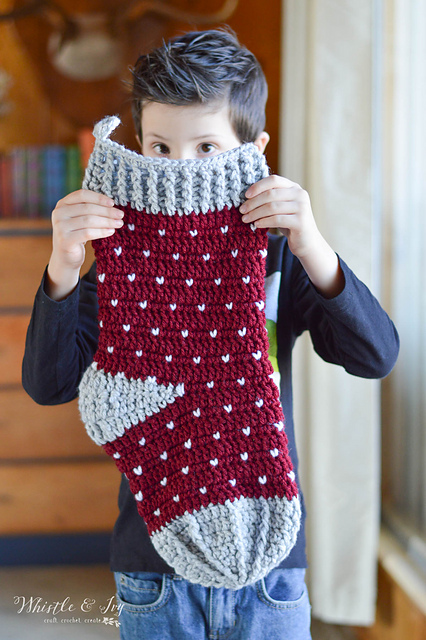 Snowfall Stocking