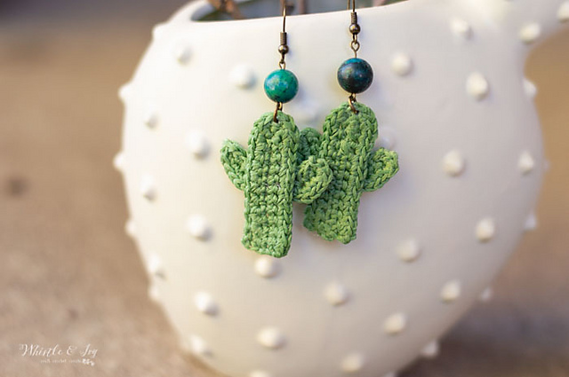 Cactus Earrings