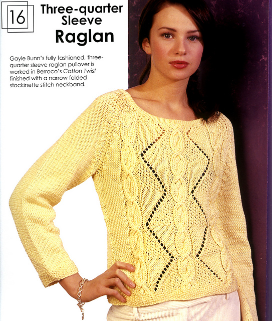 Three-quarter Sleeve Raglan