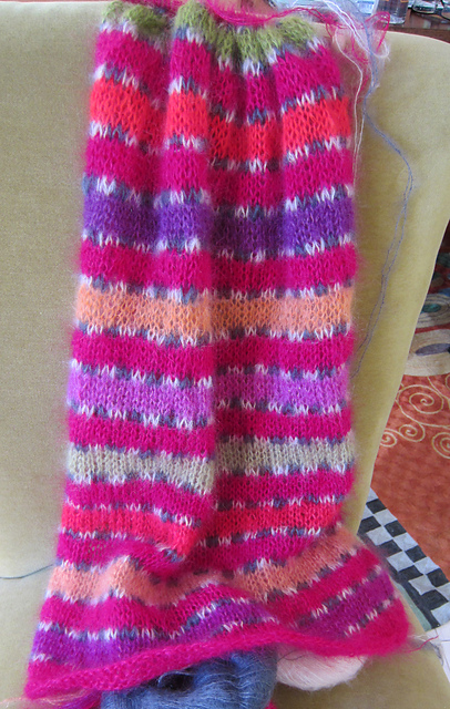 opal dot scarf