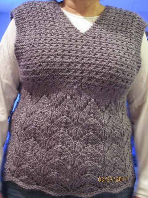 betsy's lace vest