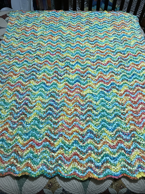 Chevron Baby Blanket