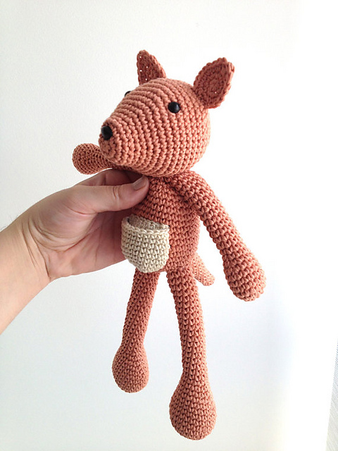 Kangaroo Amigurumi