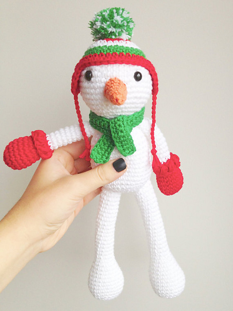 Amigurumi Snowman