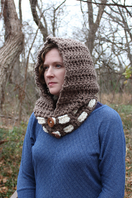 Madison Avenue Hooded Cowl