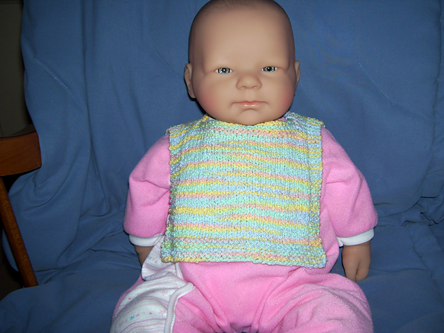 No Tie Stretchy Baby Bib