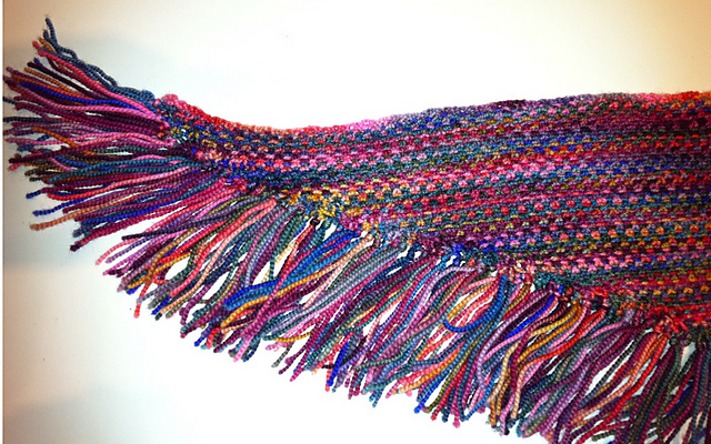 Linen Stitch Crescent