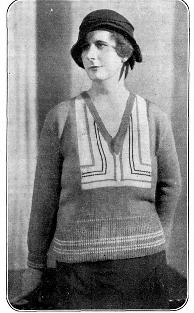 An Attractive Outsize Jumper