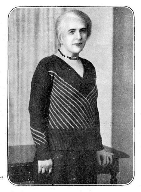 Becoming Pullover for the Matron
