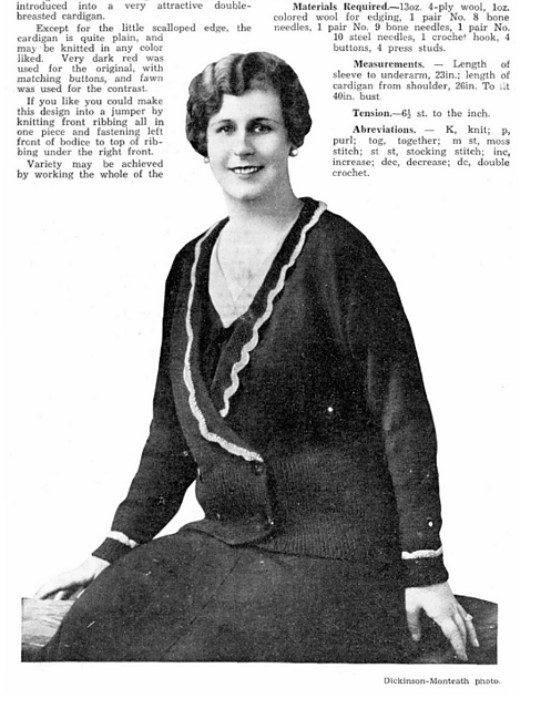 Outsize Double-Breasted Cardigan