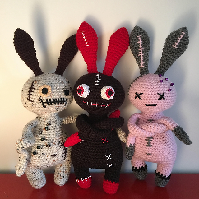 Ravelry: Voodoo Bunny pattern by Barbara Zemskova