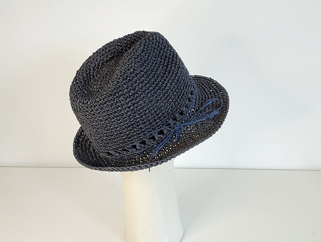 Blue hat