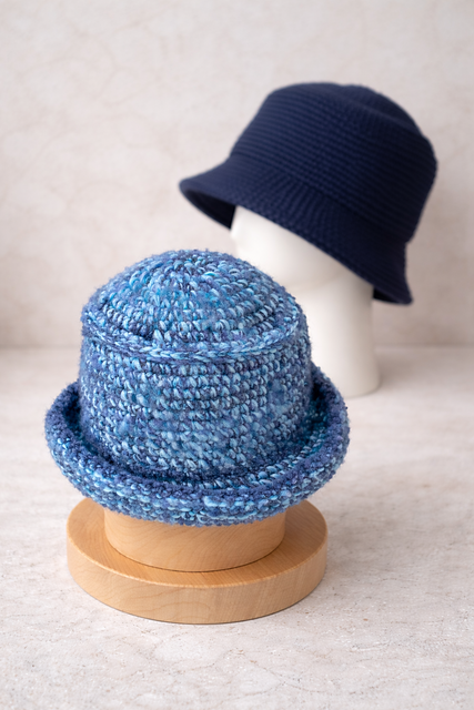 Hat BUCKET Blue