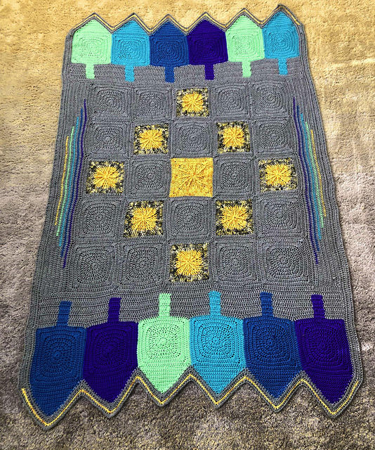 Happy Hanukkah Throw