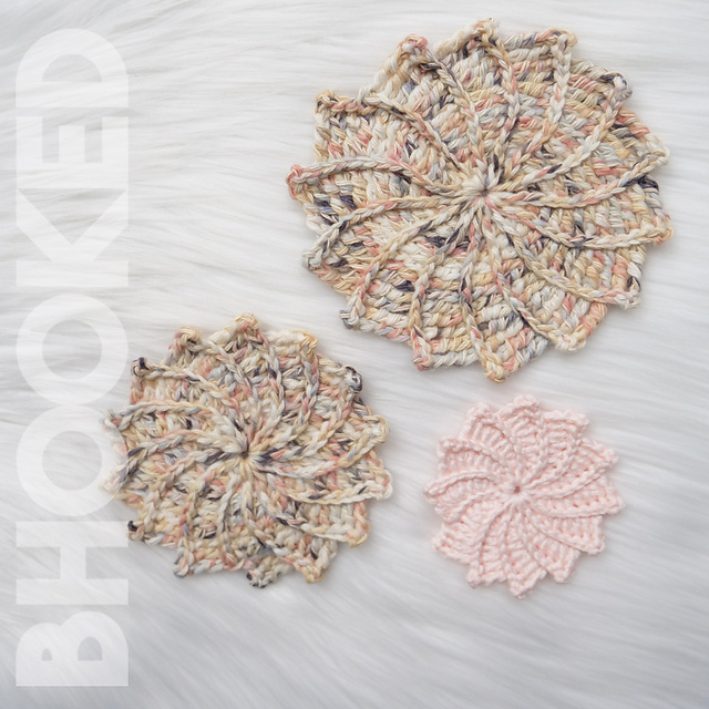 Spiral Crochet Flower