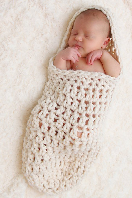Hooded Baby Cocoon