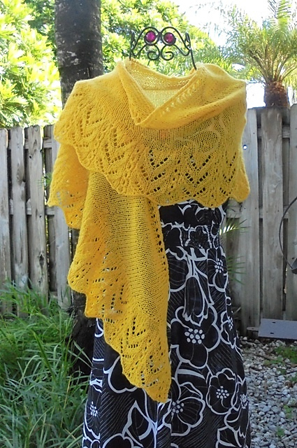 Mikado Shawl
