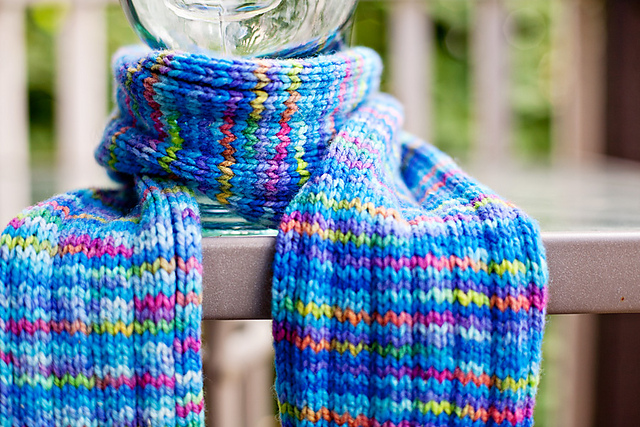 Easy Multi-Rib Scarf
