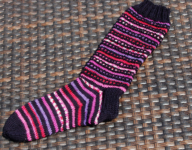 Scrap Yarn Socks