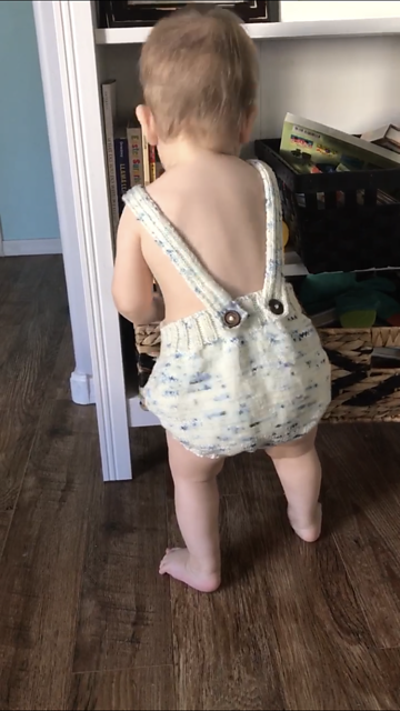 Knitted Sun Suit #5163