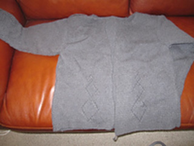 Diamond Lace Motif Cardigan
