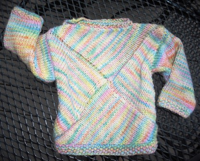 Pinwheel Baby Sweater