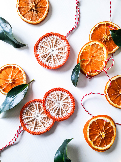 Dried Orange Christmas Ornament & Garland