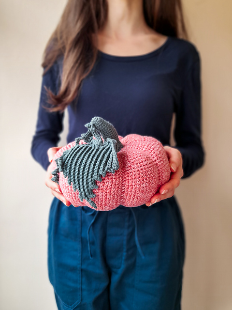 My Crochet Kitchen: Jumbo Moranga Pumpkin