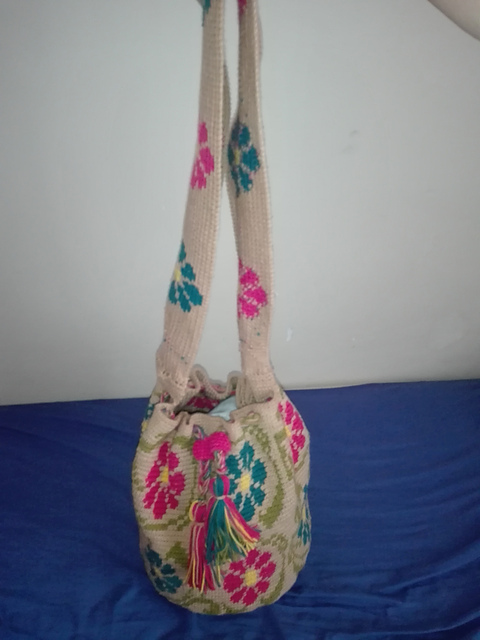 Wayuu Flower Bag
