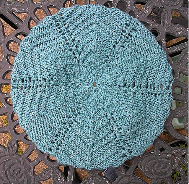 Chevron Lace Beret