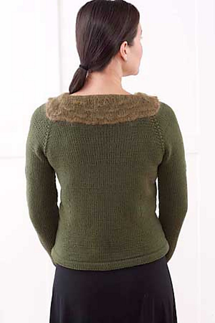 Gathered Collar Pullover