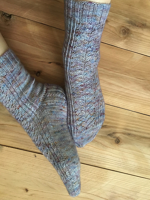 Windy Poplars Socks