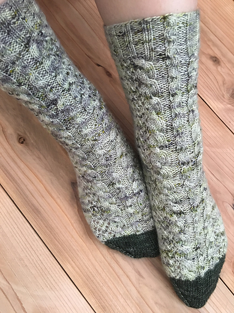 Shining Waters Socks