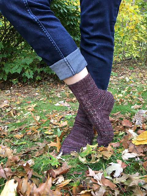 Birch Path Socks