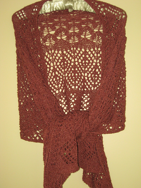 Lace Sampler Shawl