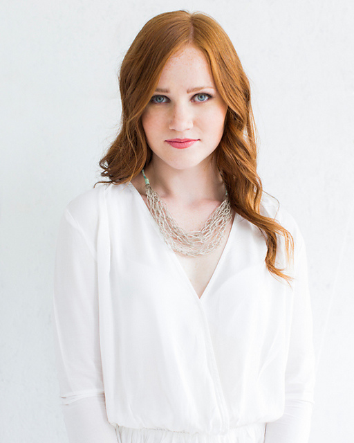 Ravelry Finger Knit Hemp Twine Necklace pattern by flax & twine anne