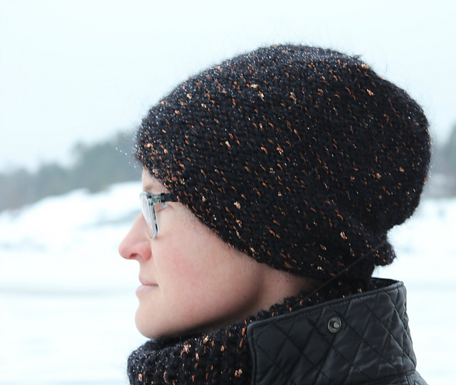 Brassy bling bling hat