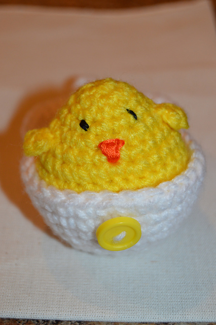 Easter Chick with Egg