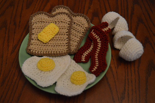 Breakfast Set- Bacon, Eggs and Toast