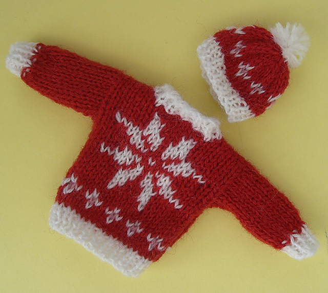 HMC59 Ski design jumper for the dolls house