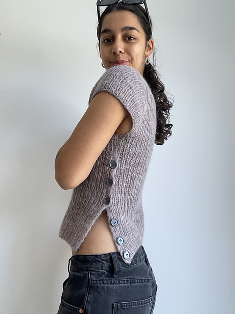 Rome ribbed top