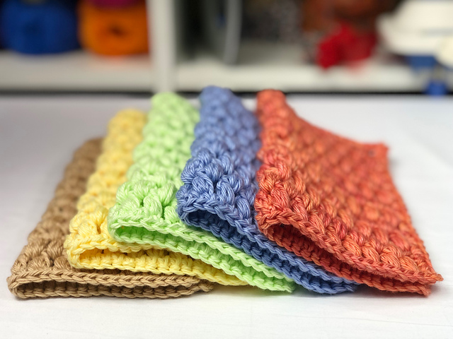 Pineapple Face Cloth
